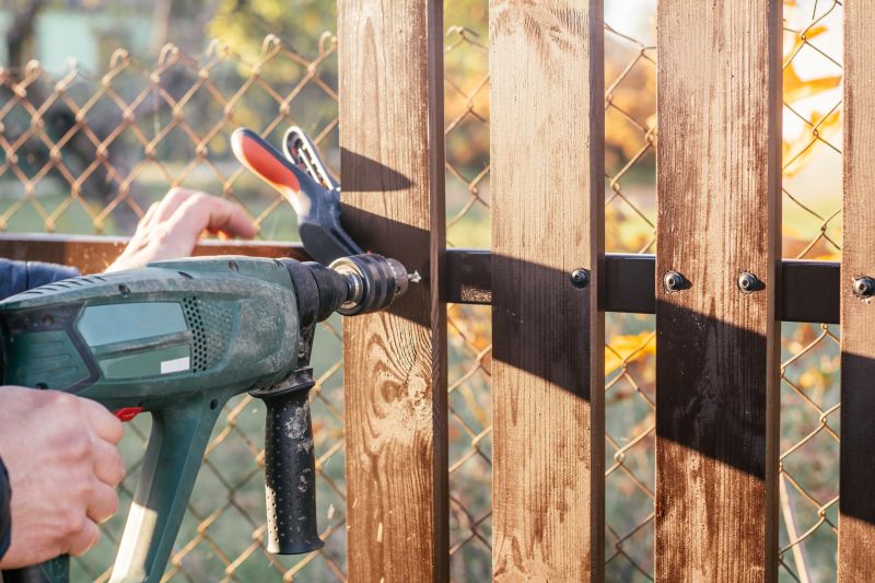 Fence Repair During Summer